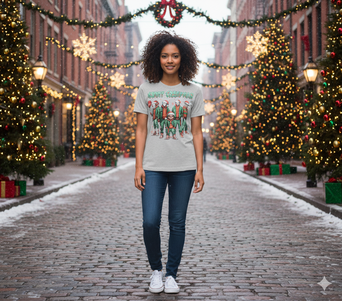 Merry Creepmas Christmas Ladies Shirt