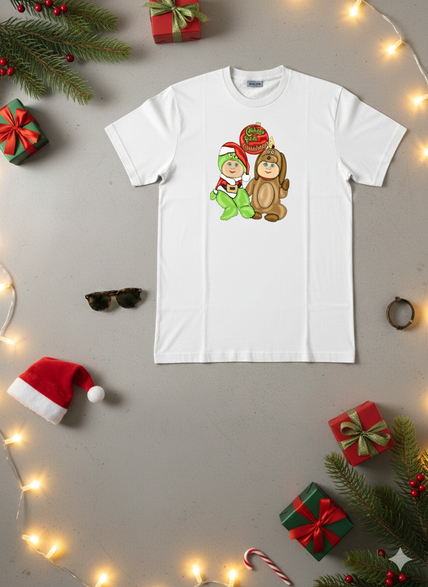Cabbage Patch Christmas Boys Shirt Girls Shirt Ladies Shirt Mens Shirt