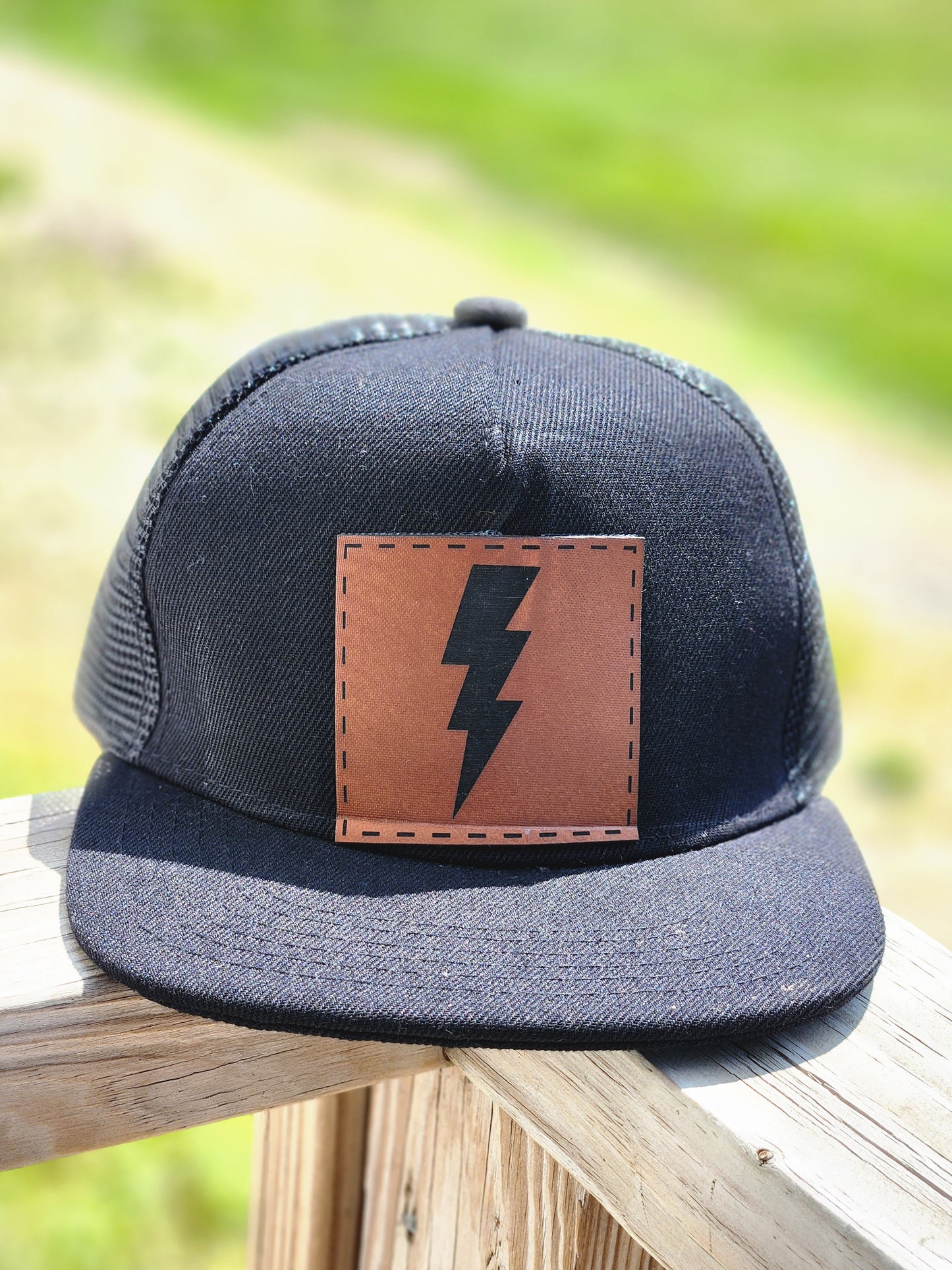 Lighting Bolt Snapback Hat