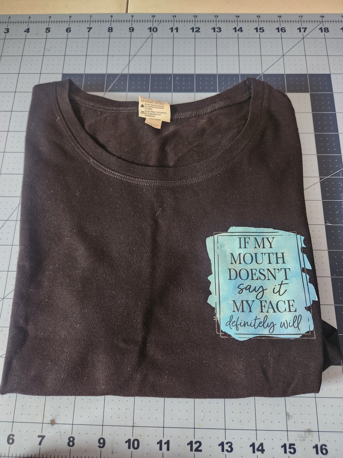 If My Mouth Fitted Shirt XL RTS