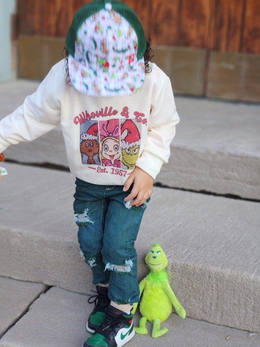 Whoville & Co Grinch Christmas Boys Shirt Girls Shirt Ladies Shirt Mens Shirt