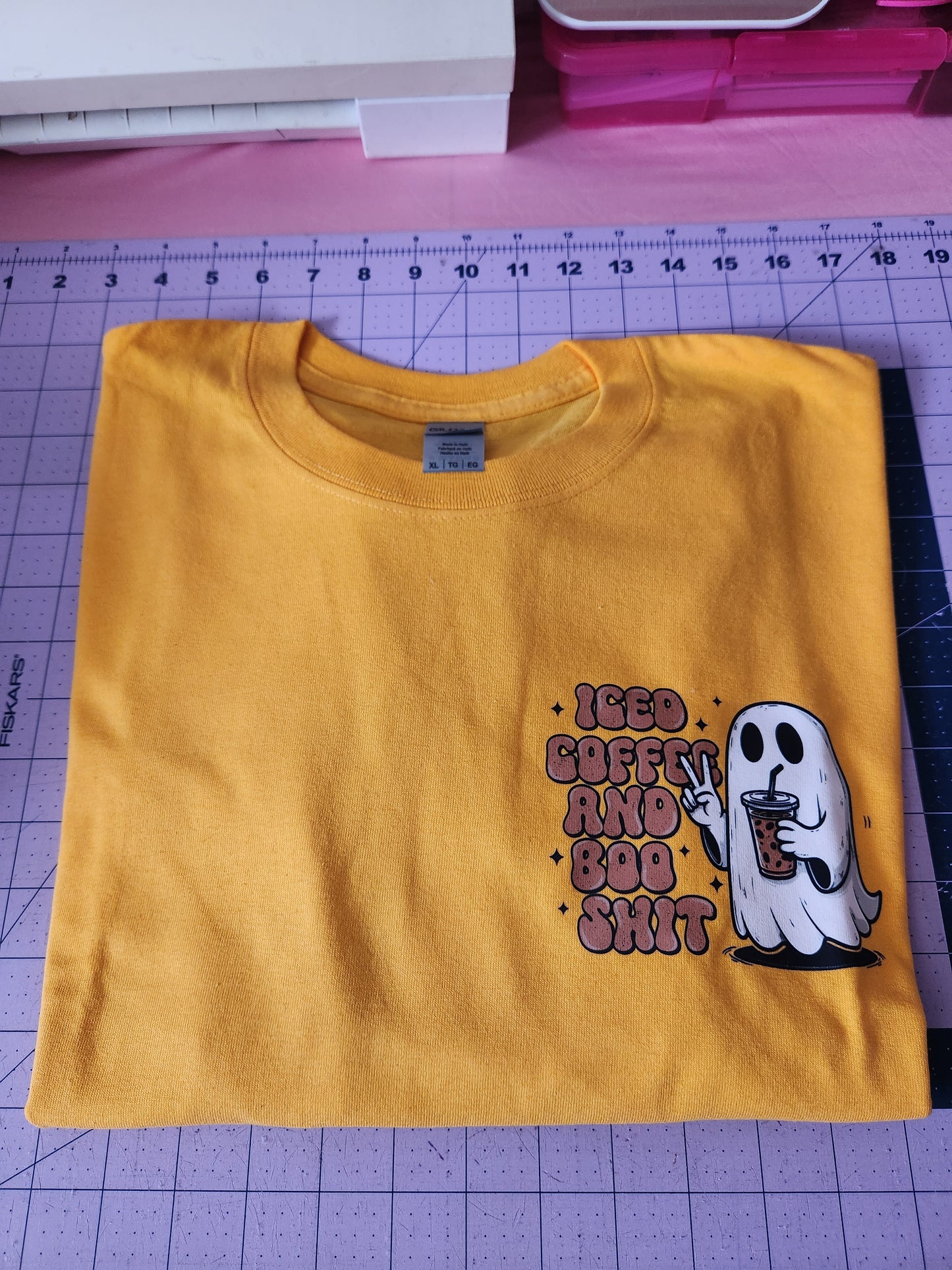 Iced Coffee & Boo Shot Shirt RTS XL