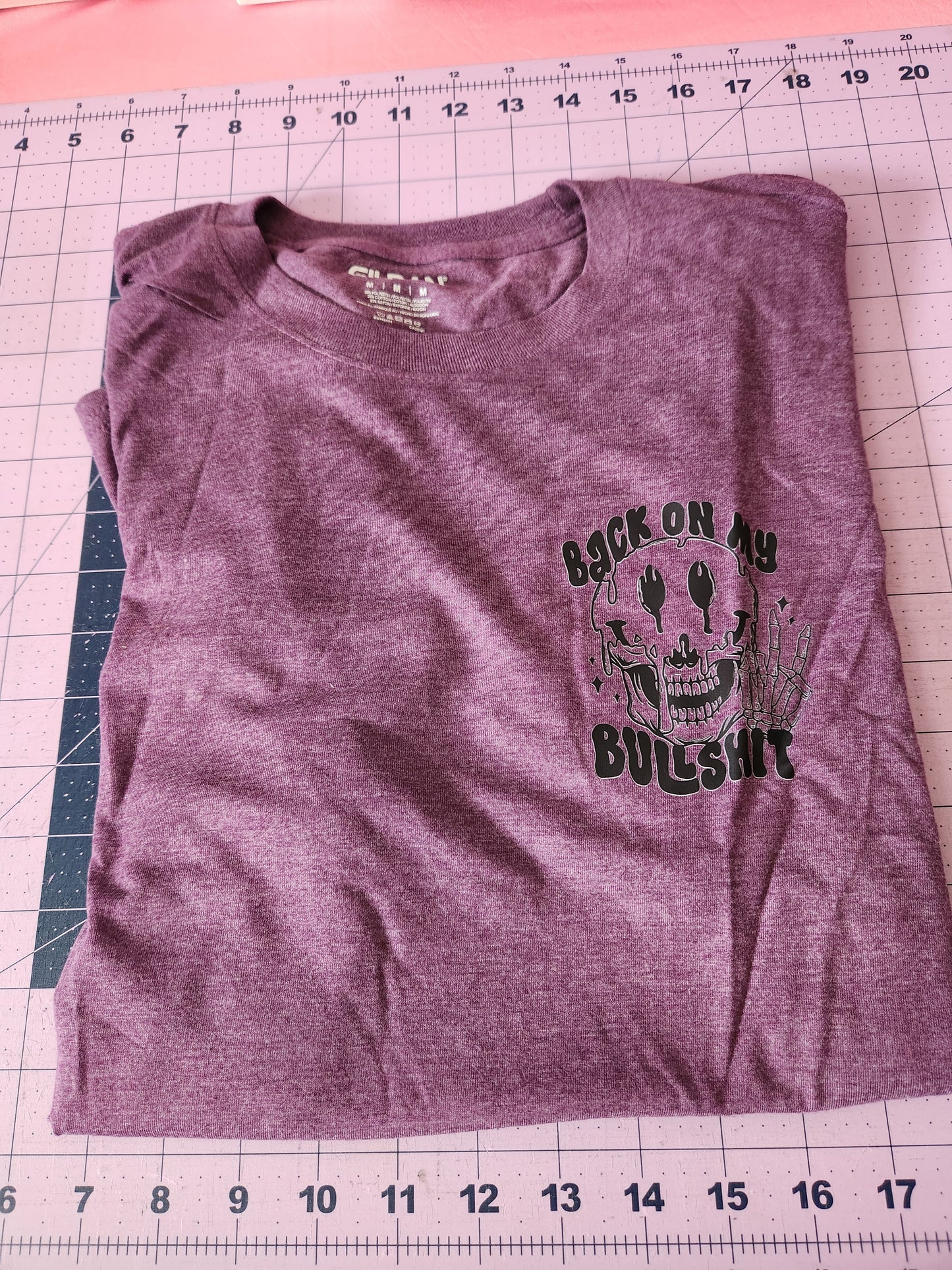 Back On My Bullshit Shirt RTS Med