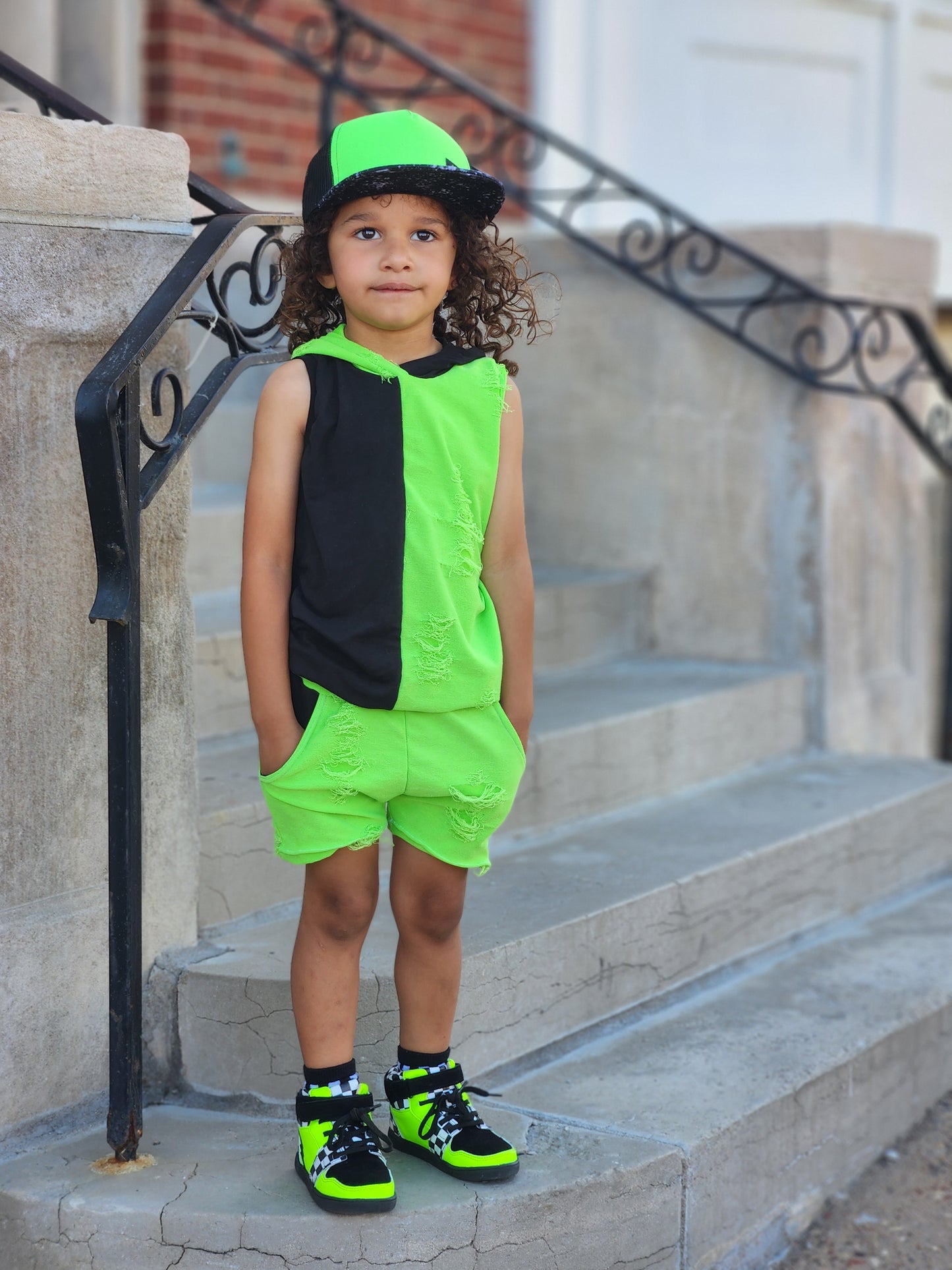 Neon Green Handmade