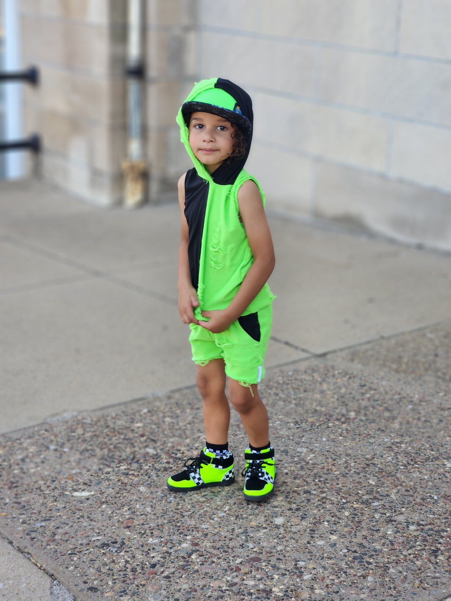 Neon Green Handmade
