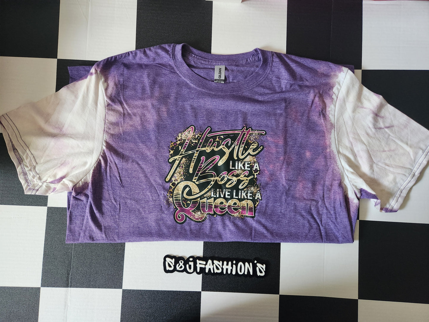 Hustle Like A Boss Shirt RTS XL