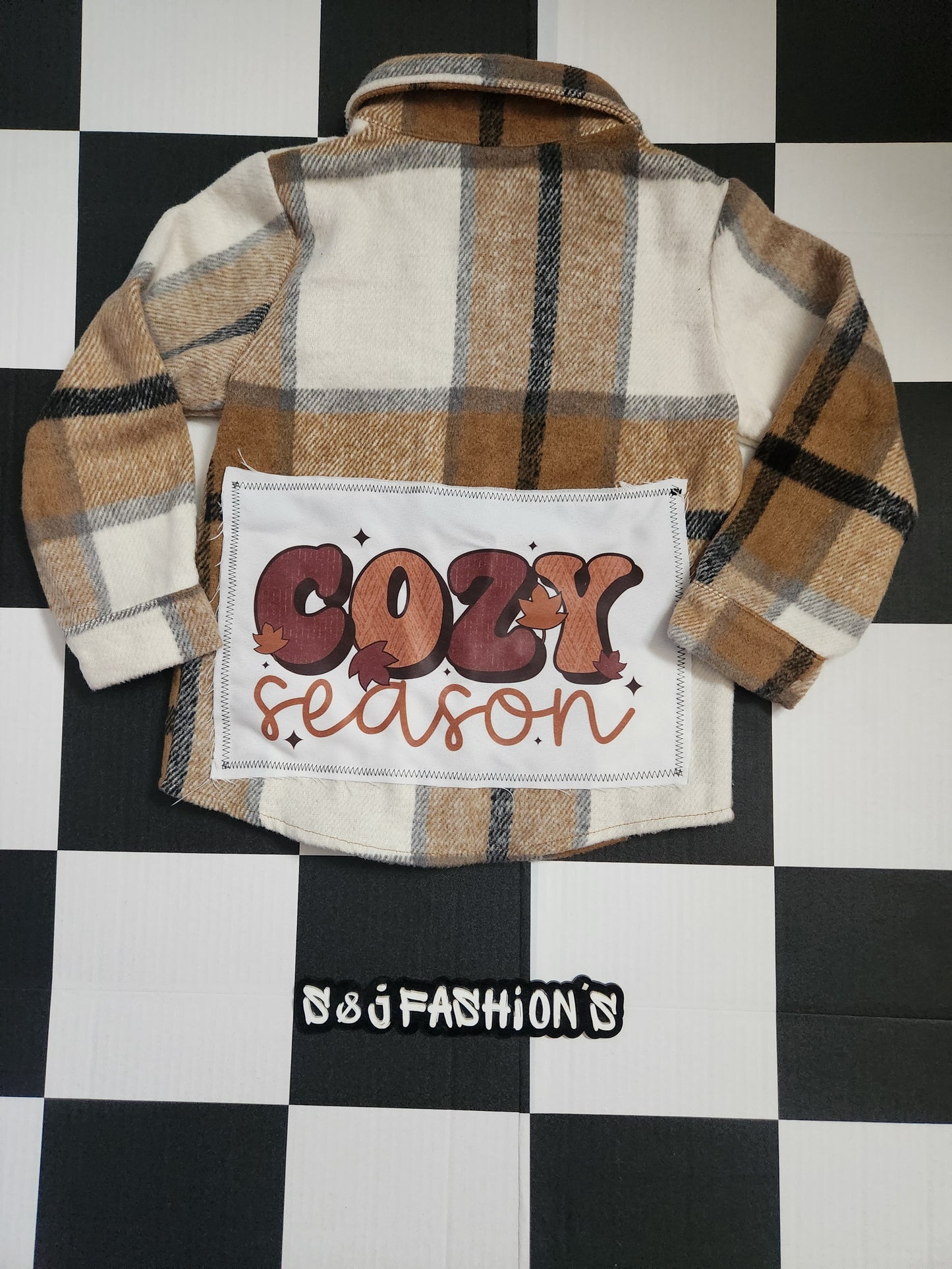 Cozy Season Patch Fall Flannels