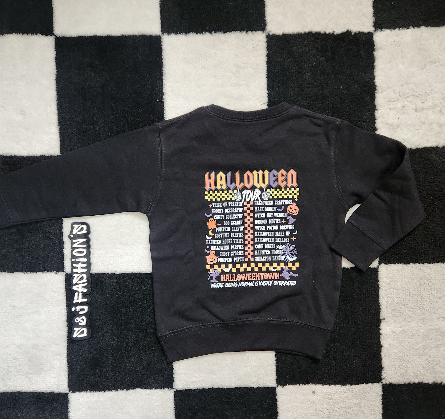 Halloween Tour Girls Shirt Boys Shirt