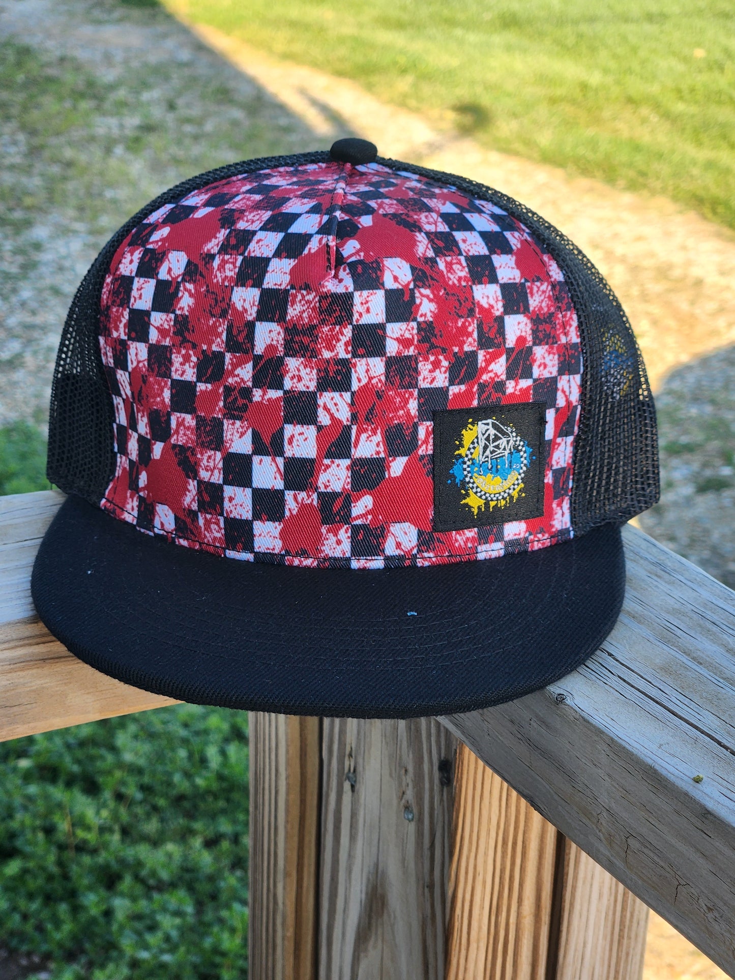 Blood Splatter Horror Halloween Trucker Snapbacks RTS