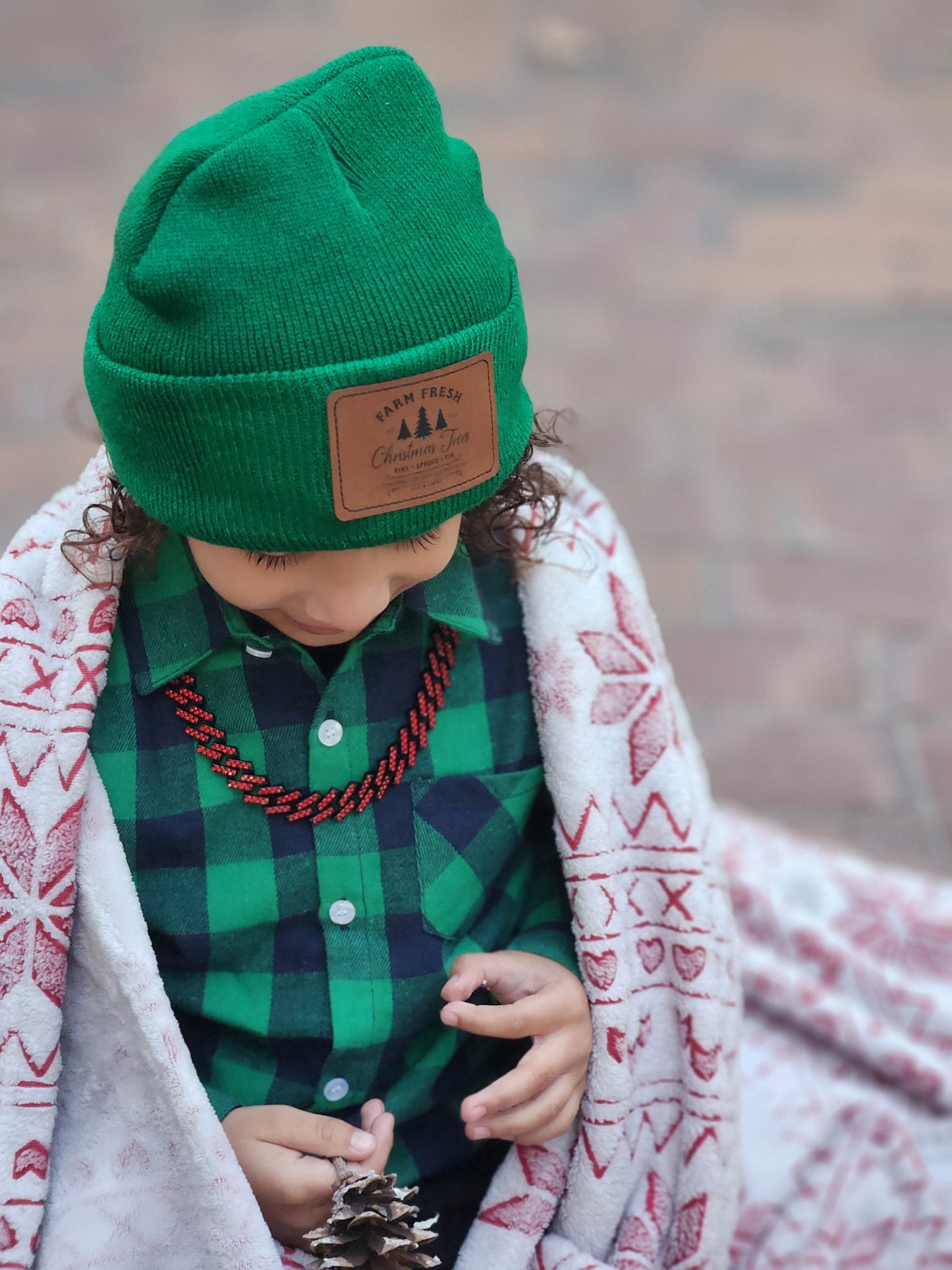 Red Christmas Chain
