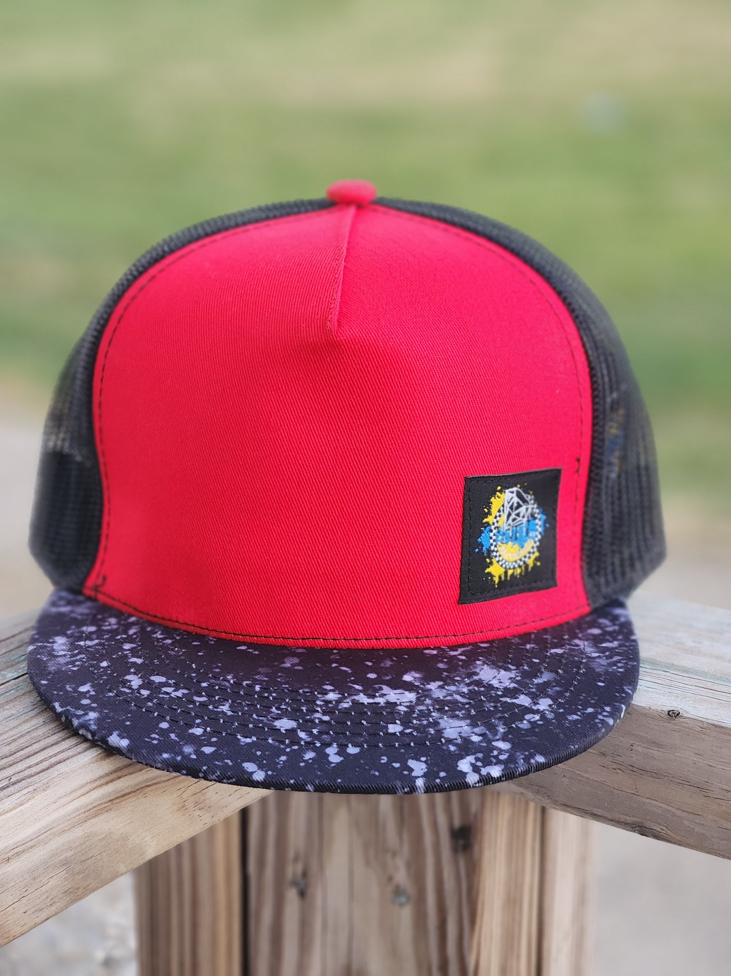 Red Christmas Snapback Hat RTS