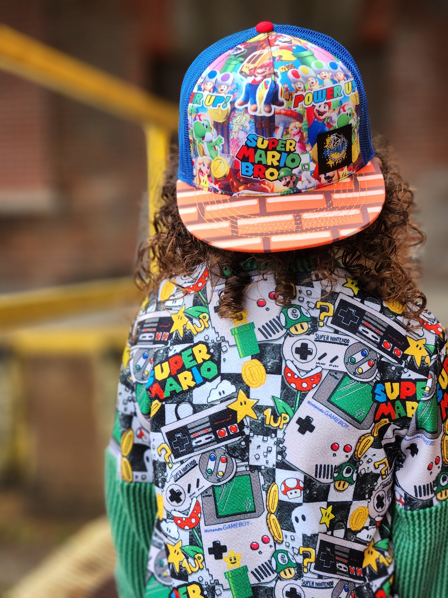 Mario Trucker Snapback Hat RTS