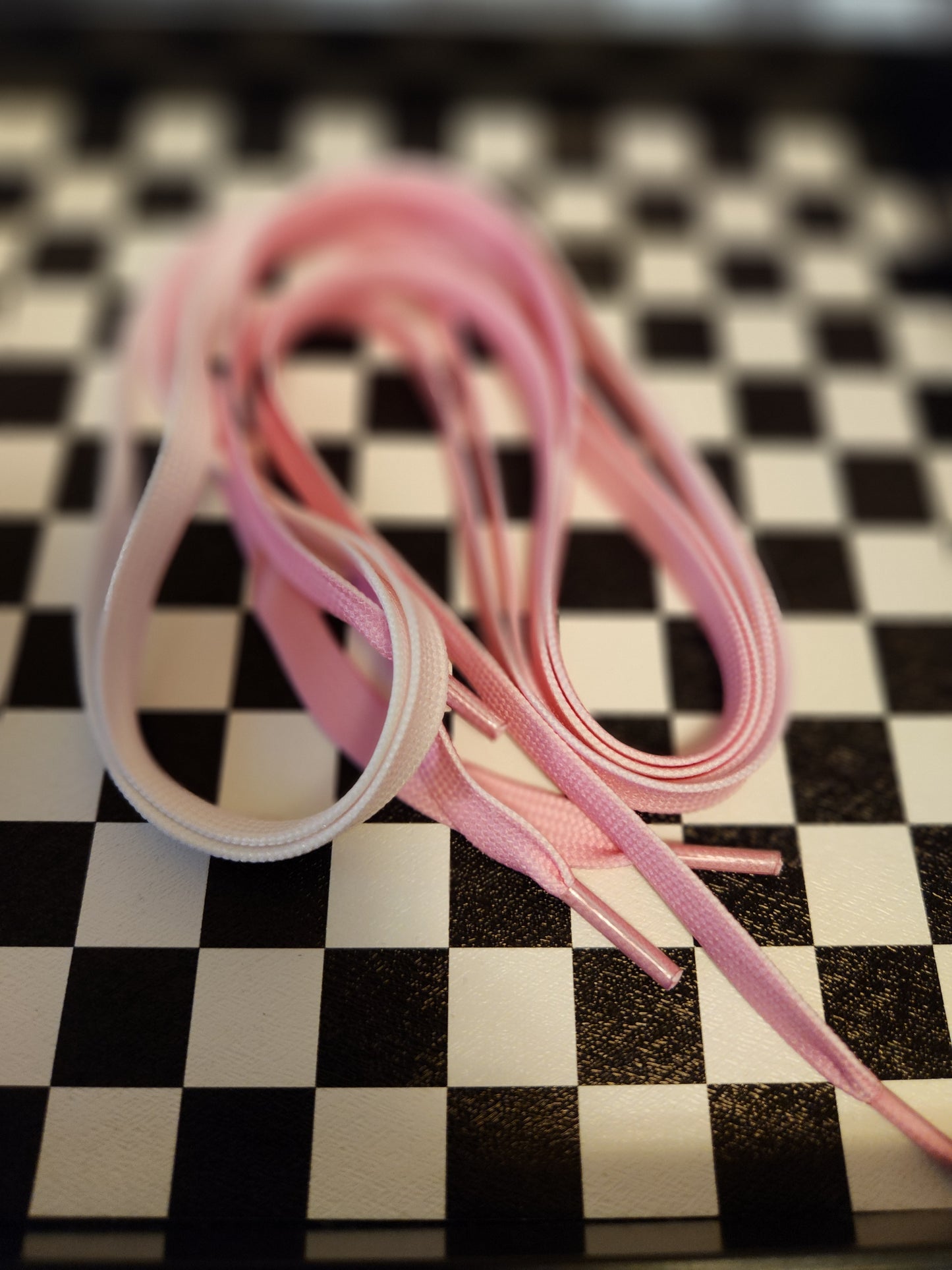Pink Ōmbre Shoe Strings