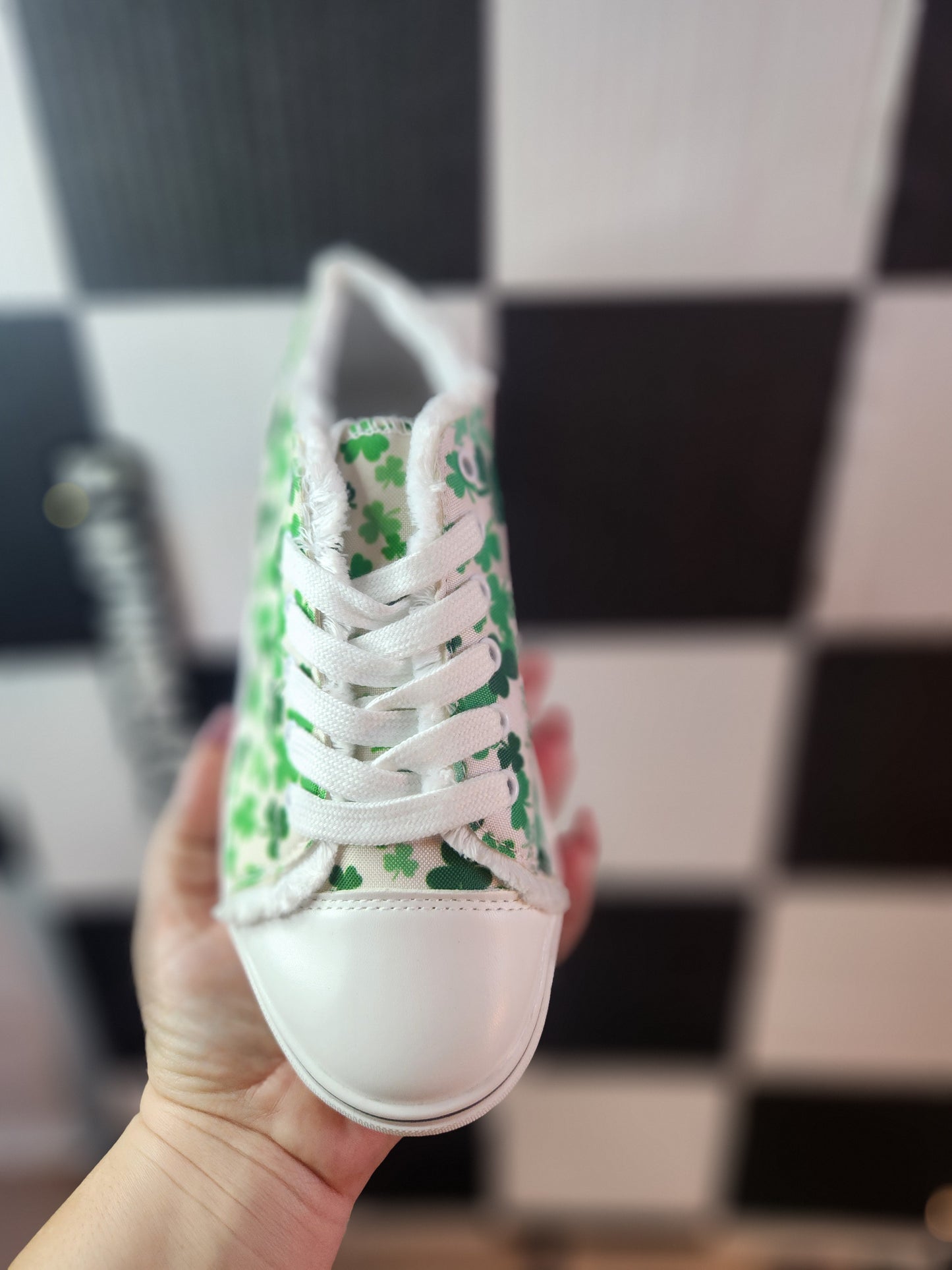 Ladies Clover St. Patrick's Shoes