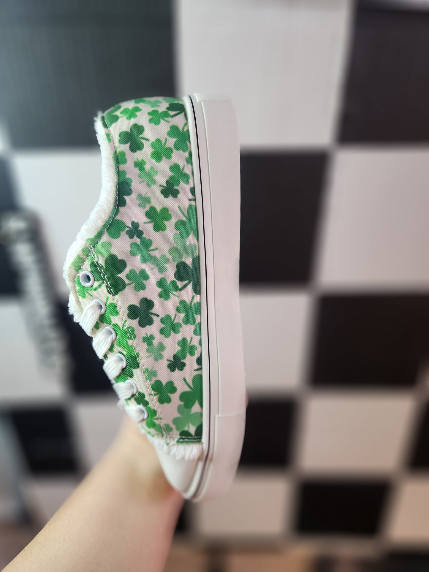 Ladies Clover St. Patrick's Shoes