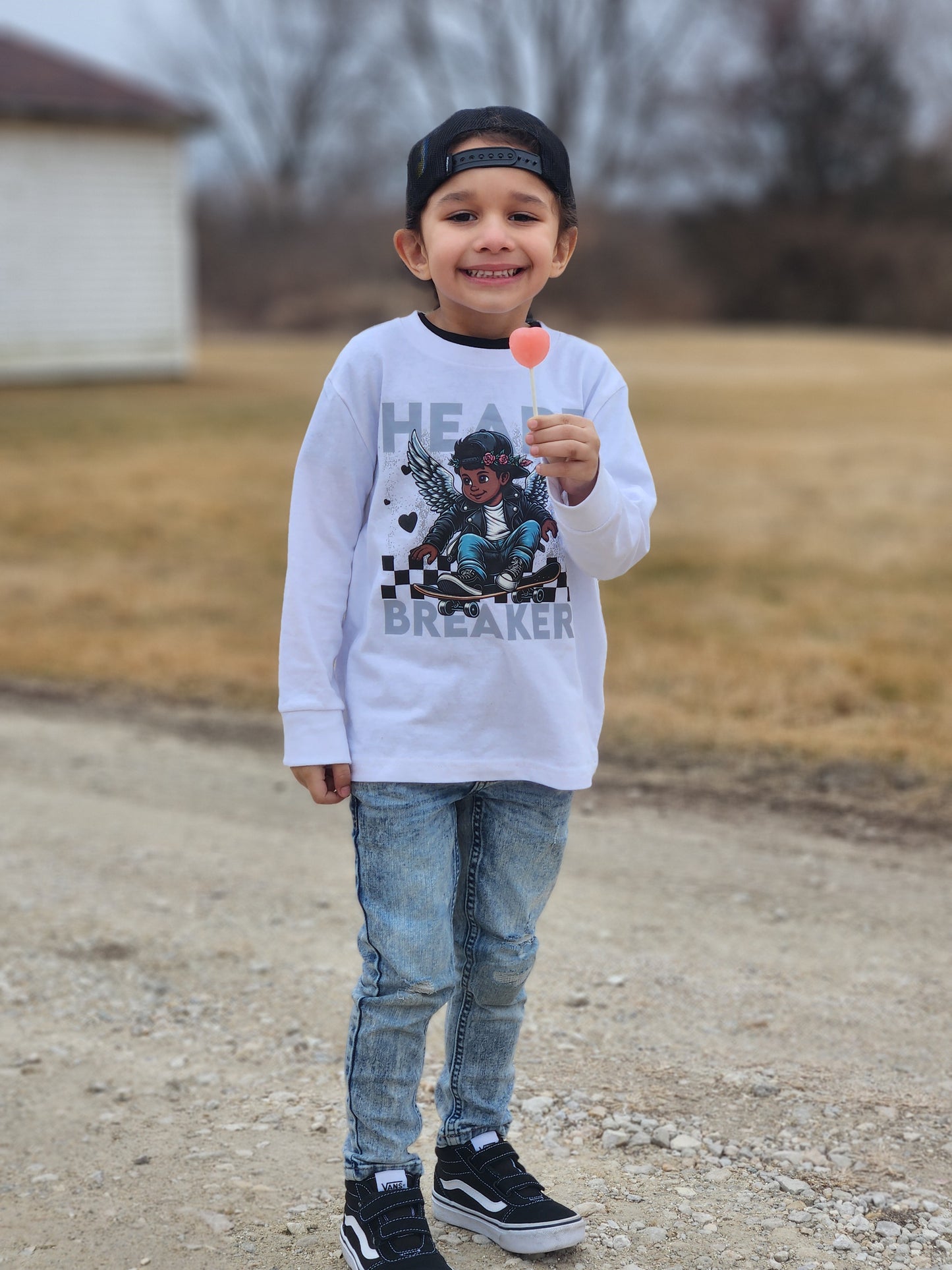 Heart Breaker Valentine's Boys Shirt Men's Shirt