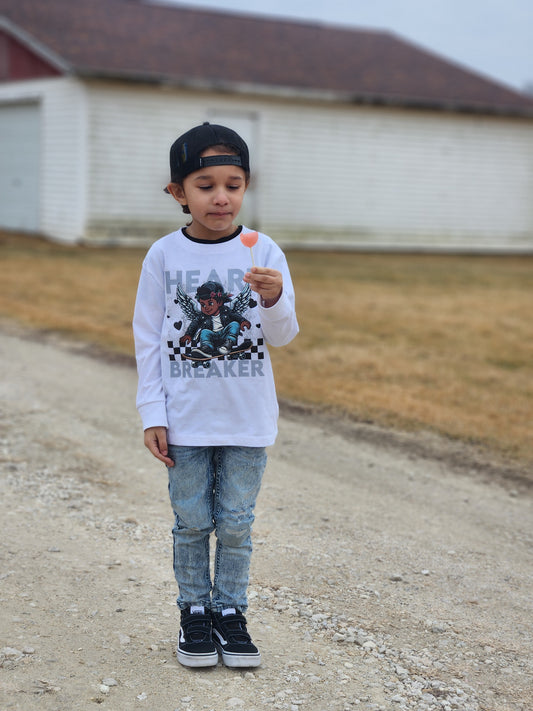 Heart Breaker Valentine's Boys Shirt Men's Shirt