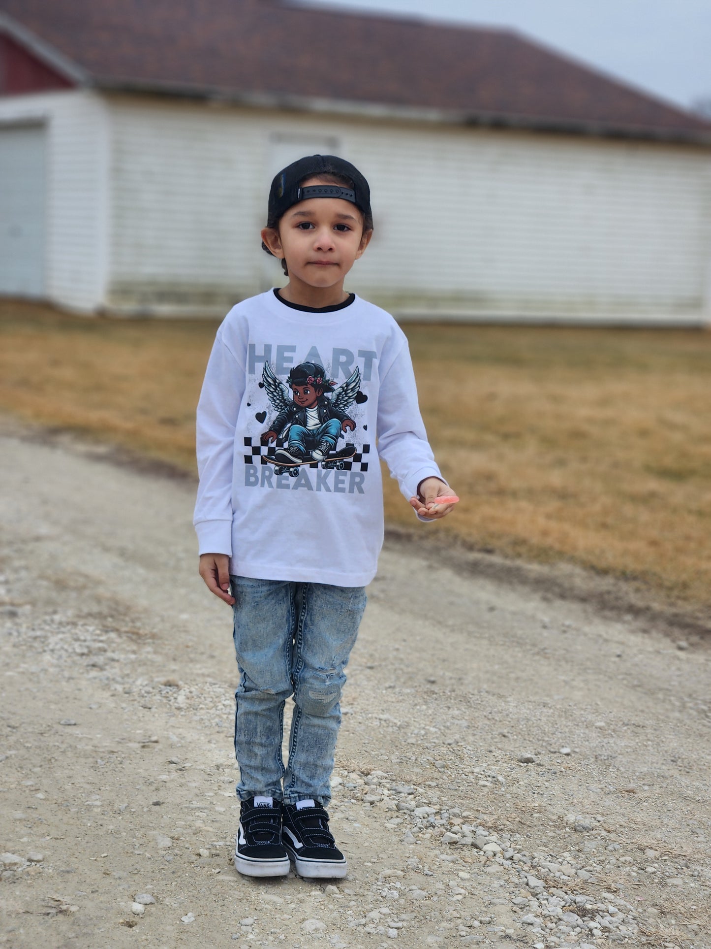 Heart Breaker Valentine's Boys Shirt Men's Shirt