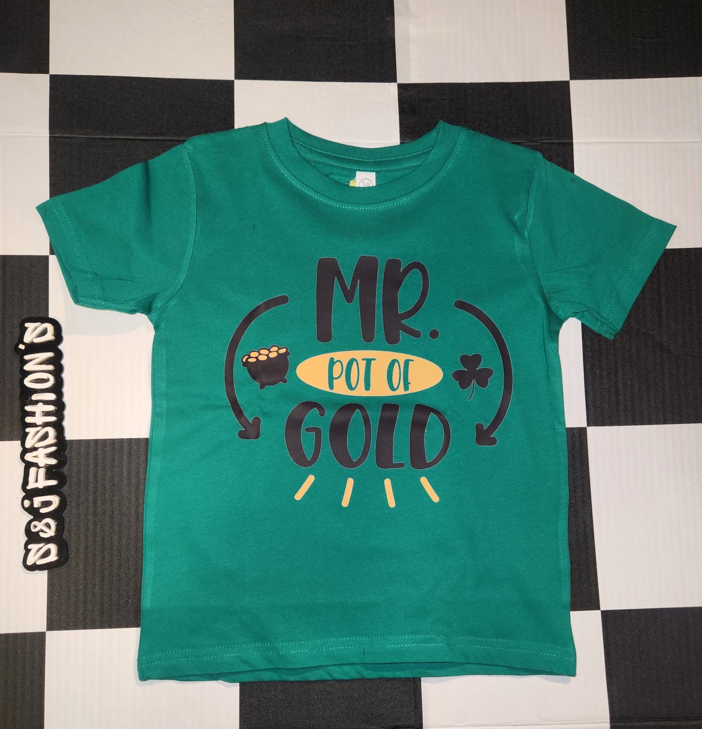 Mr. Pot Of Gold St. Patrick's Day Boys Shirt