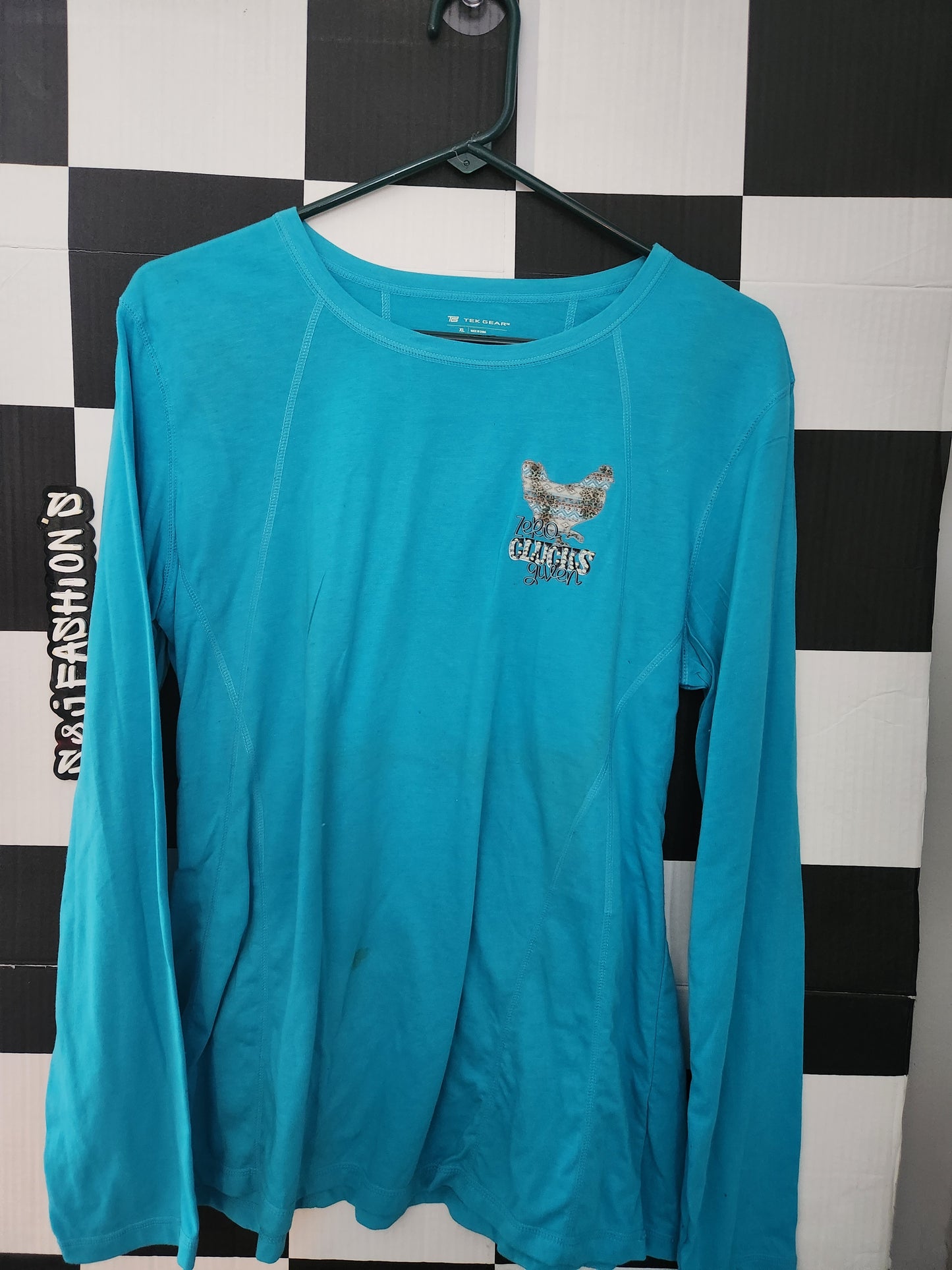 Zero Clucks Given Long Sleeve Shirt RTS XL