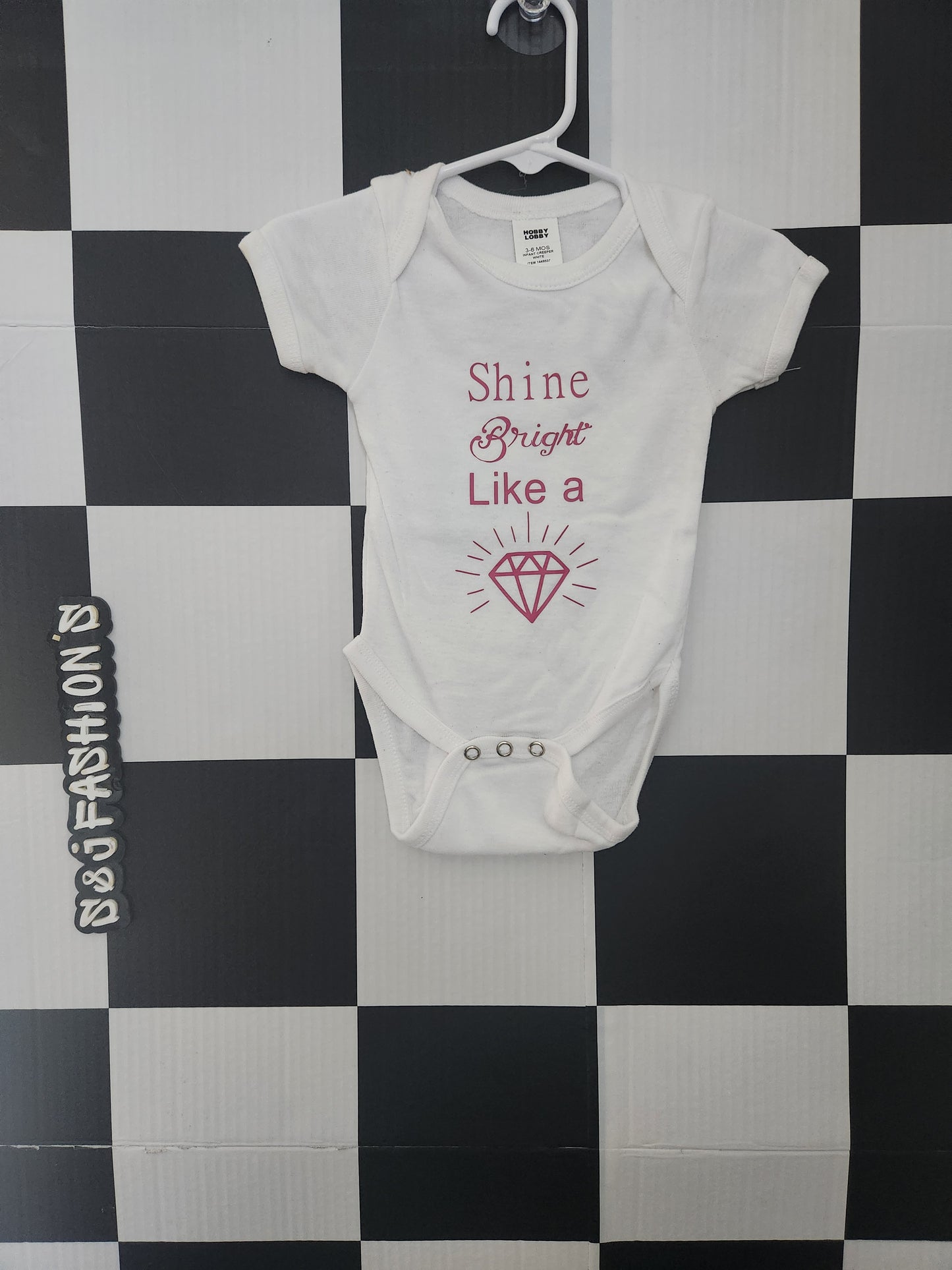 Shine Bright Shirt 3/6m RTS
