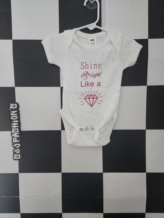 Shine Bright Shirt 3/6m RTS