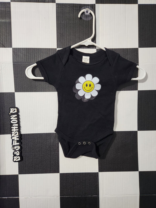 Flower Onesie 3/6m RTS