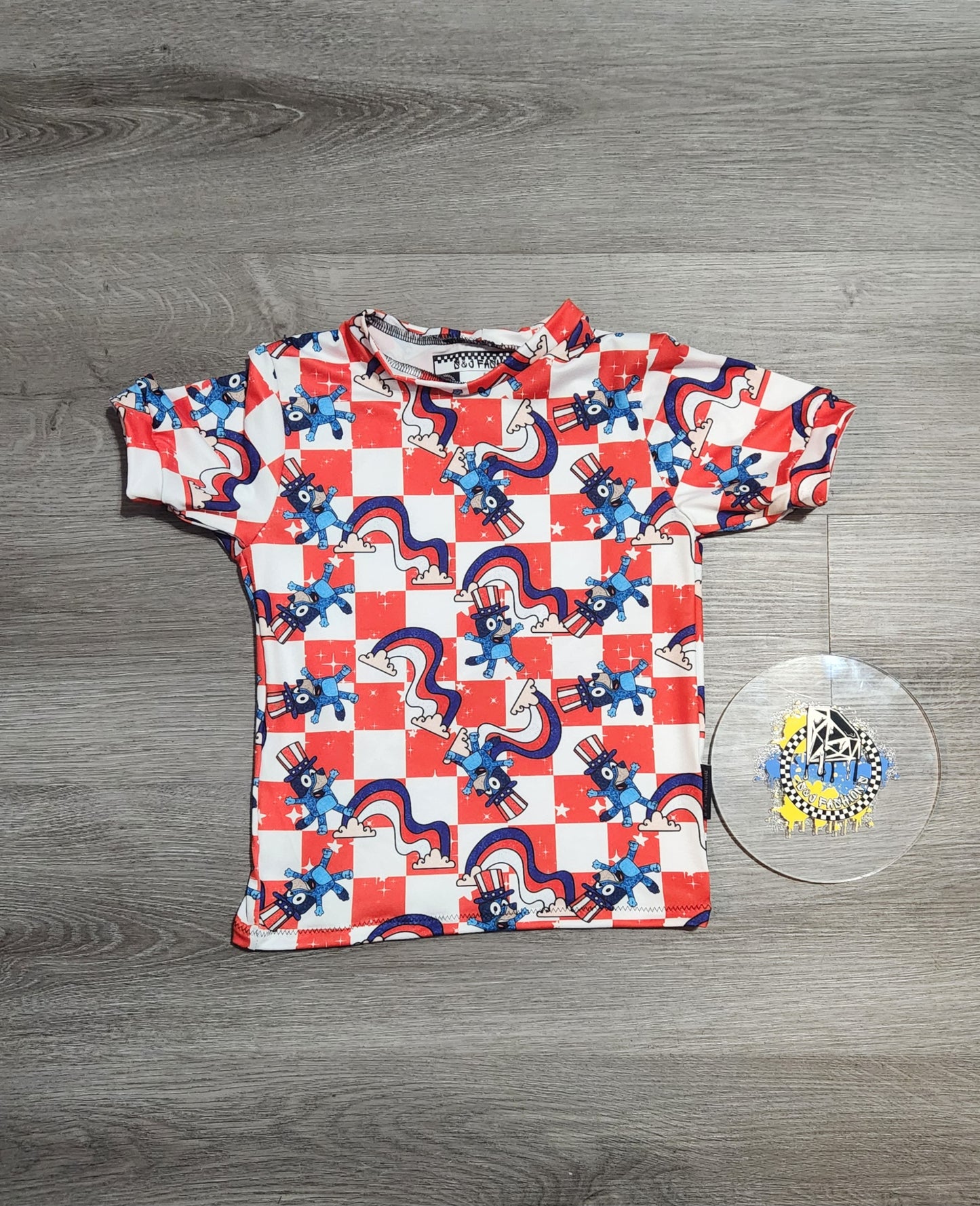 Bluey 4th of July Handmade