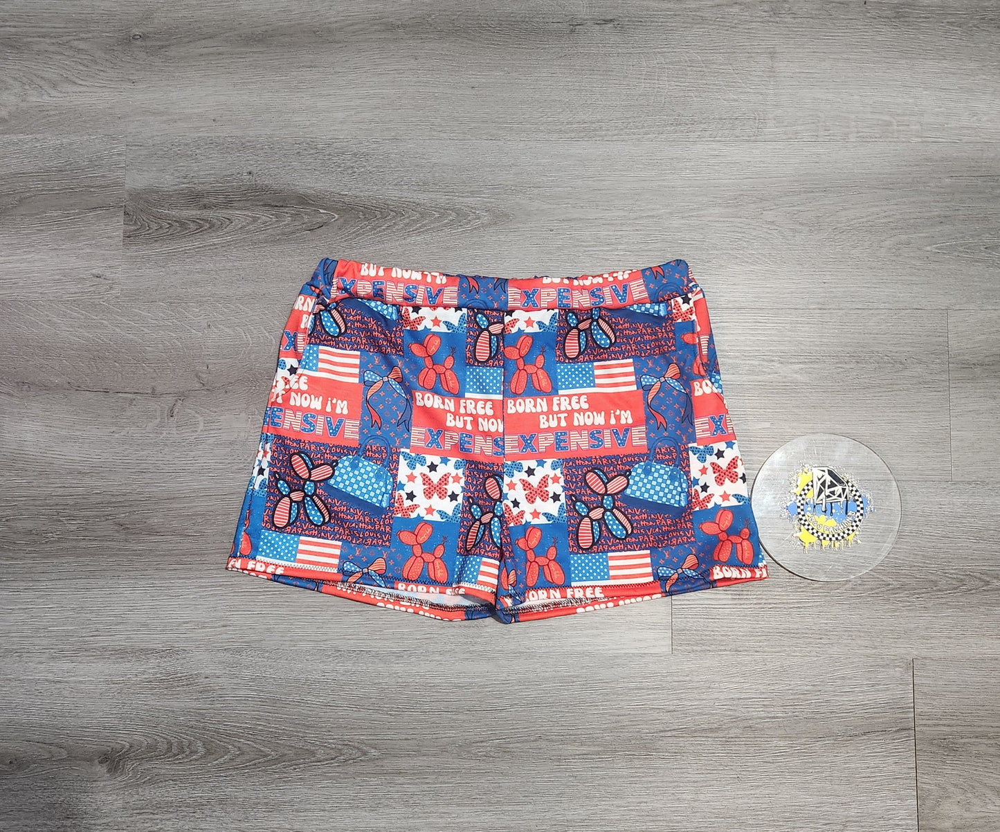 LV Born Free 4th of July Handmade