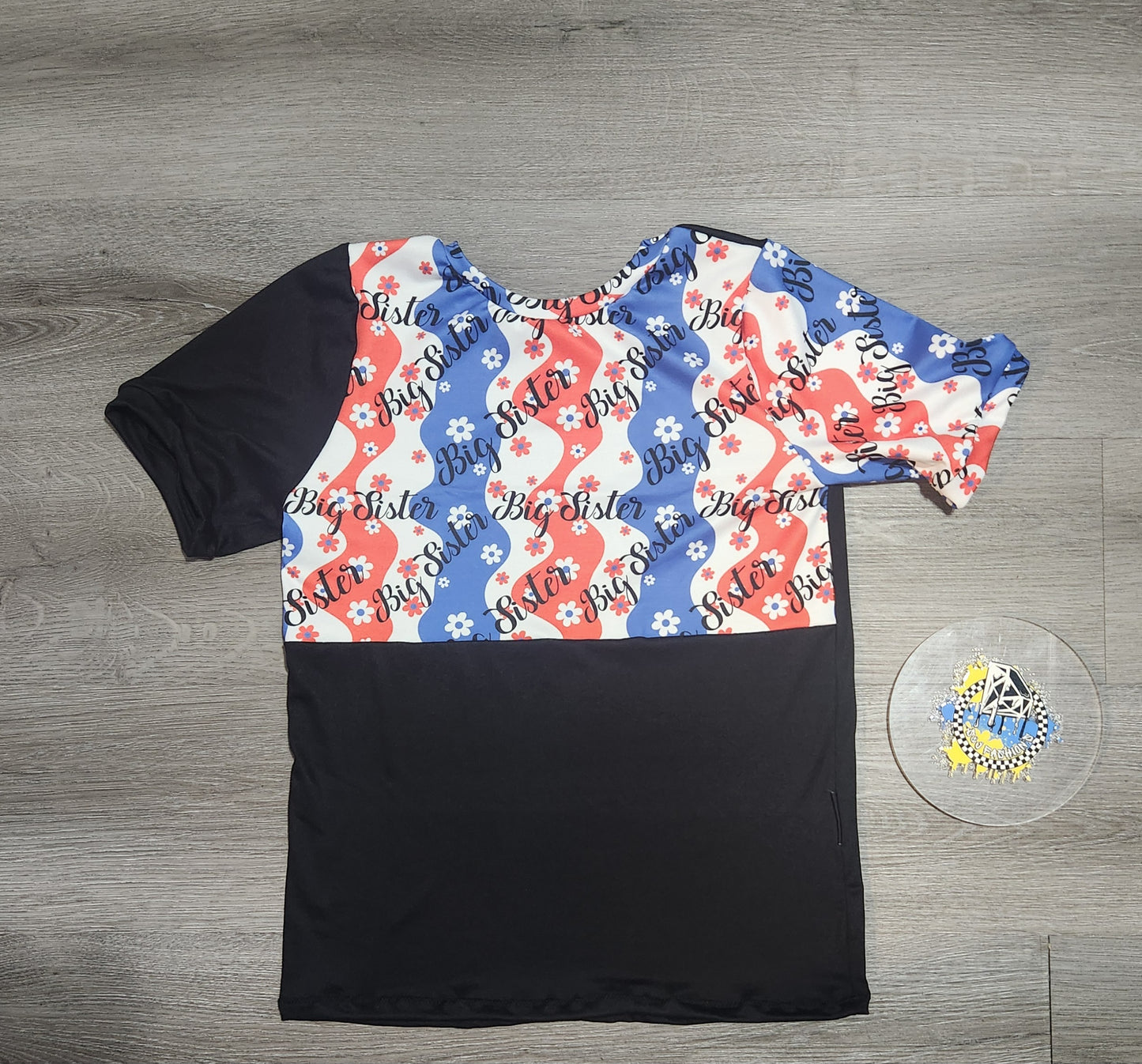 4th of July Big Sister Handmade