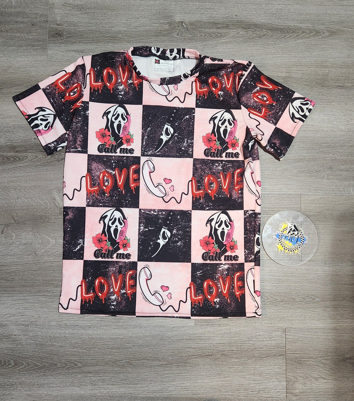 Ghostface Love Halloween Handmade