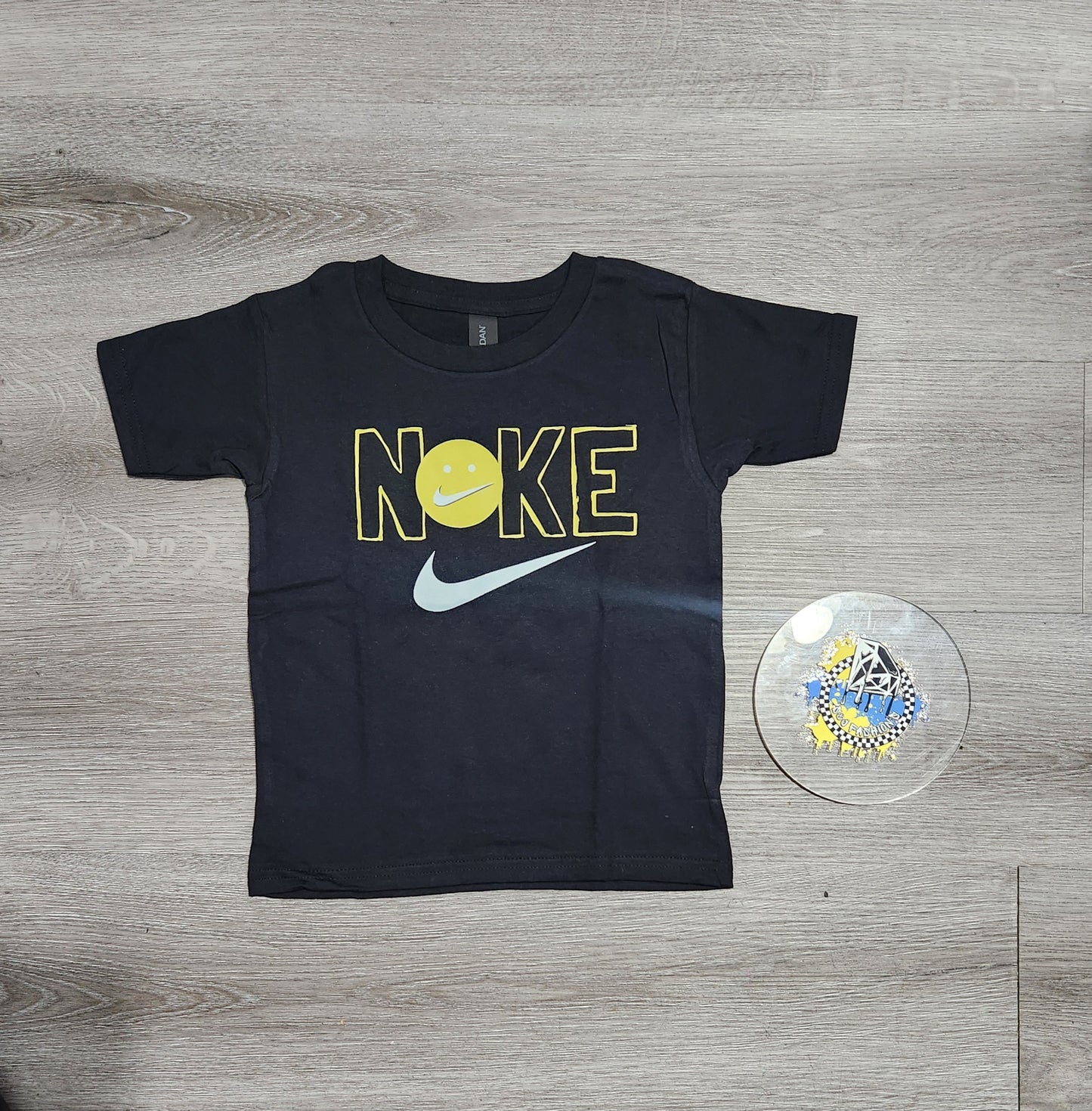 Smiley Face Nike Boys Shirt Girls Shirt Ladies Shirt Mens Shirt