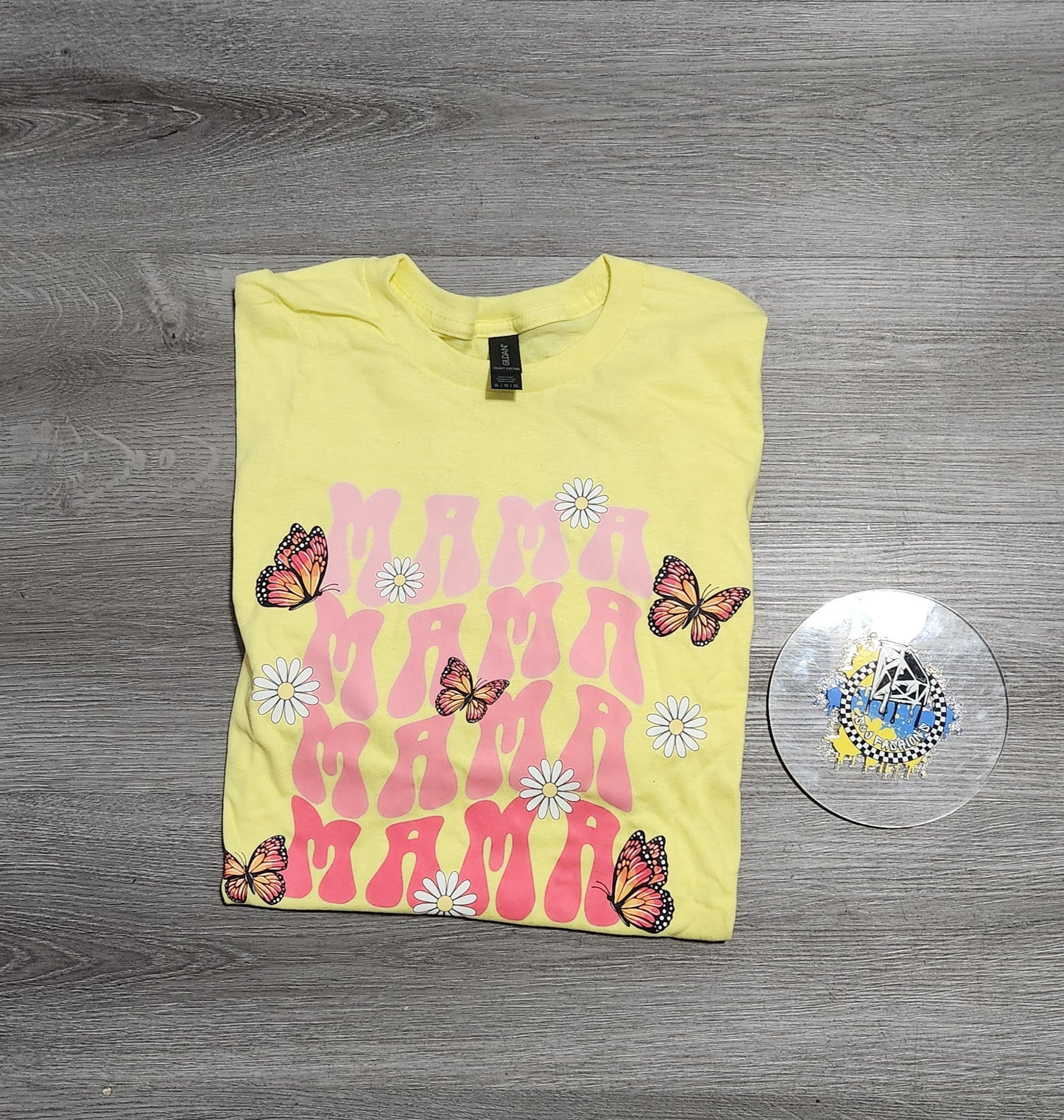 Butterfly Mama Ladies Shirt