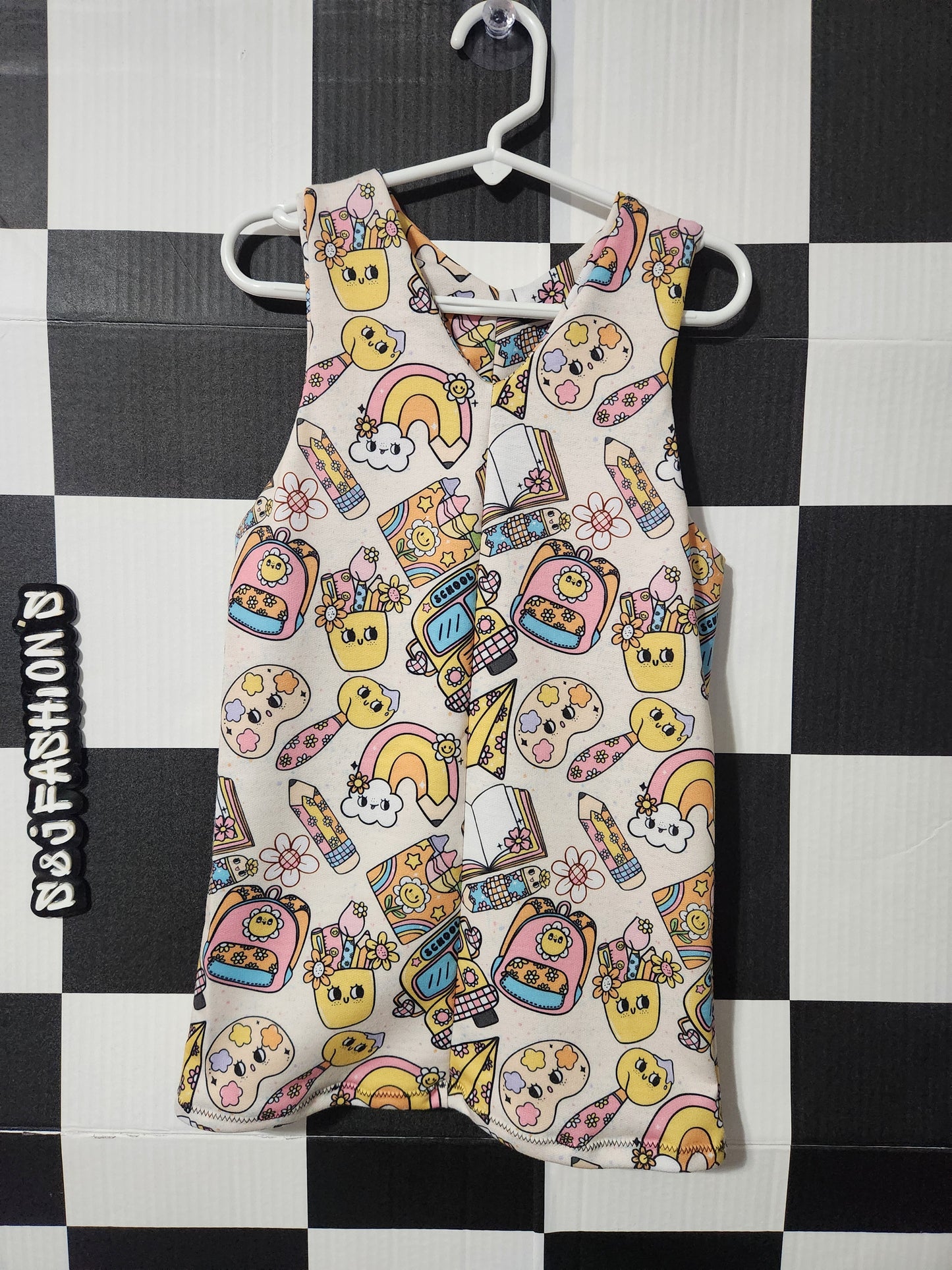 Girls Back to School Handmade