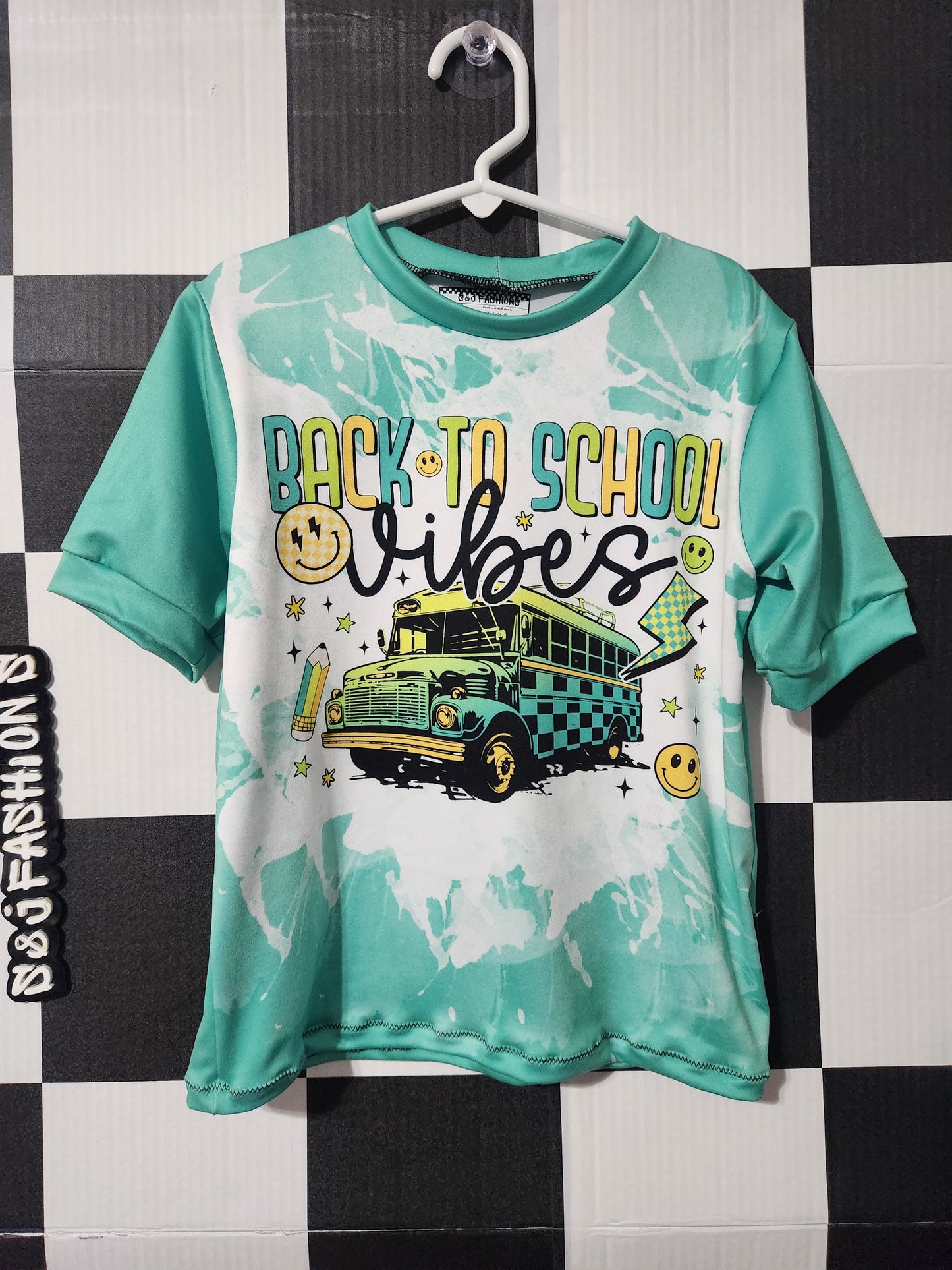 Back To School Vibes Girls Shirt Boys Shirt
