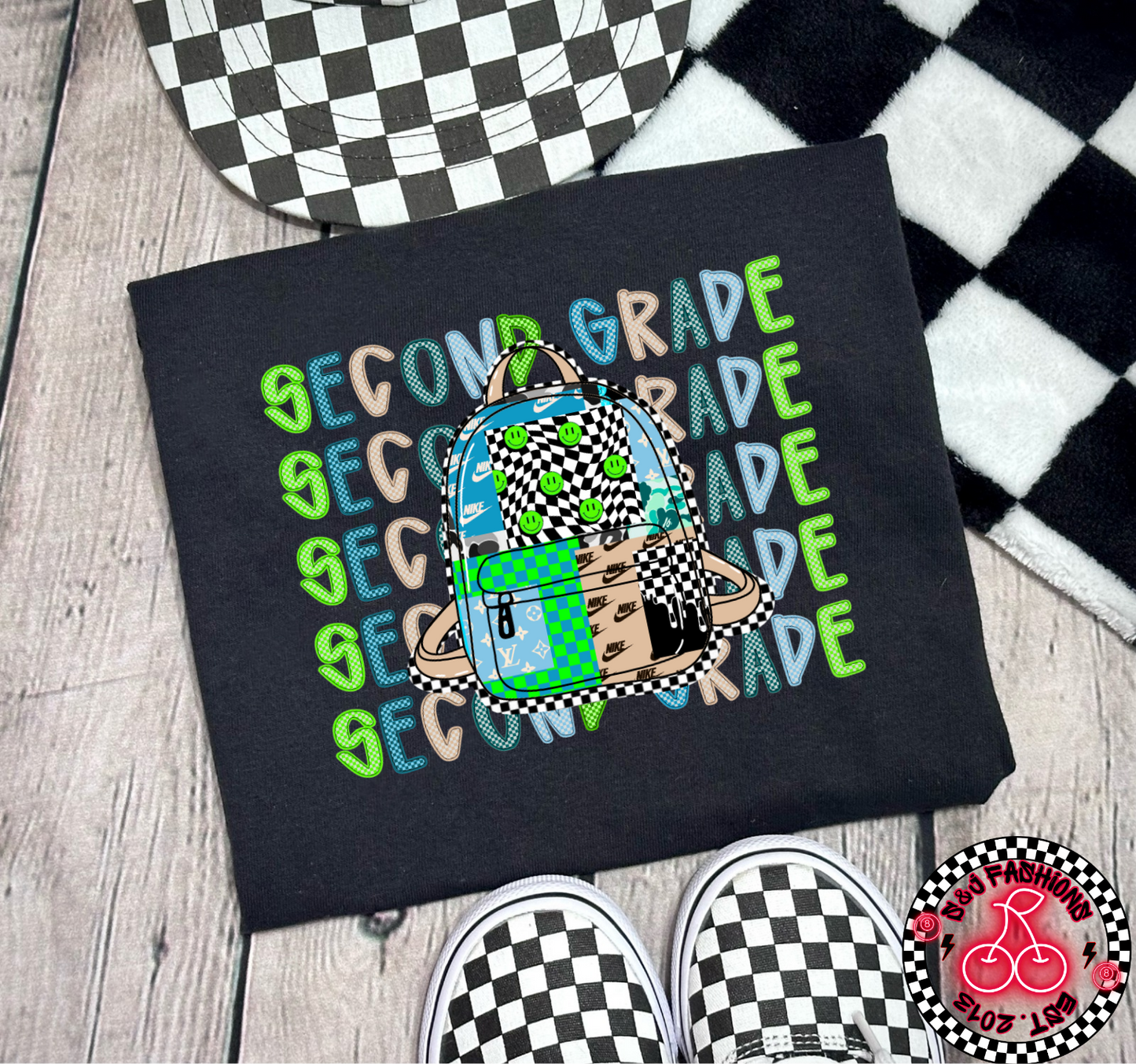 Backpack Headstart to 5th Grade Back To School Girls Shirt Boys Shirt