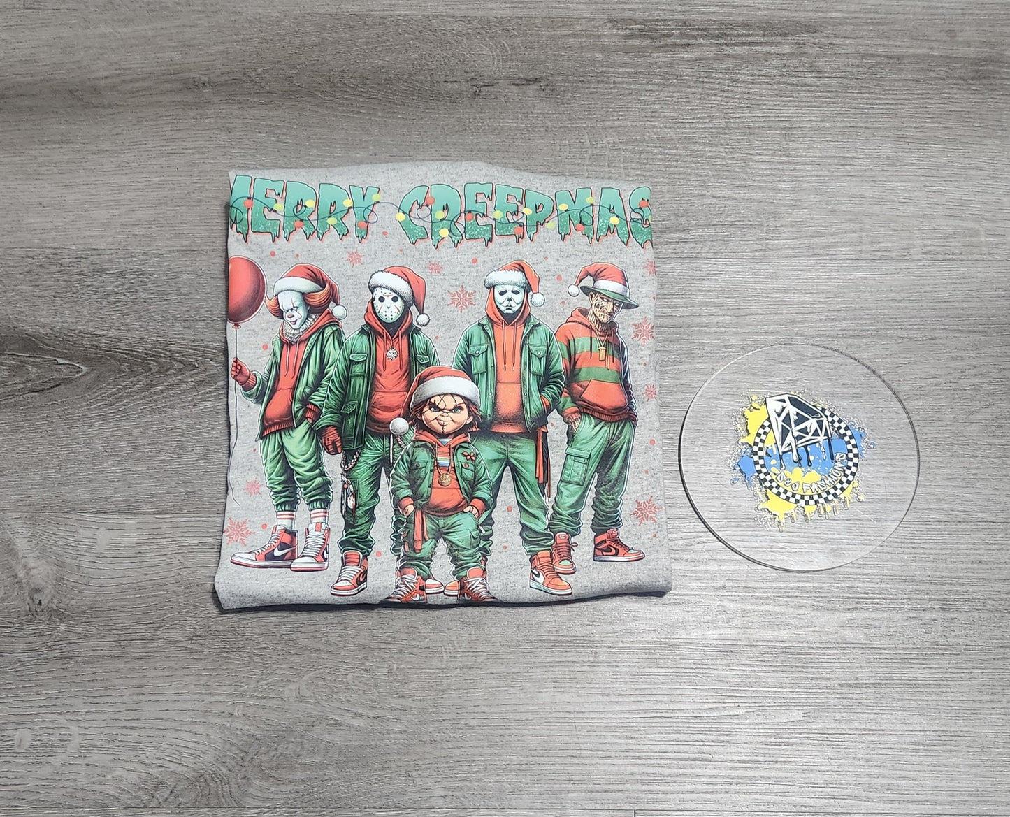 Merry Creepmas Christmas Ladies Shirt