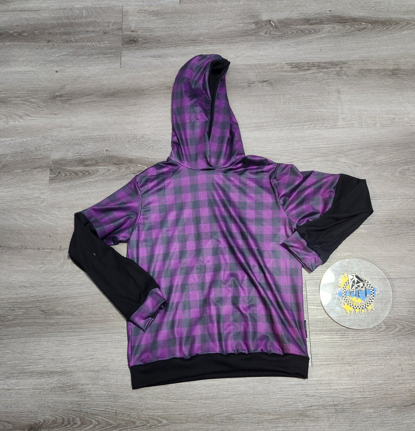 Purple Fall Plaid Handmade