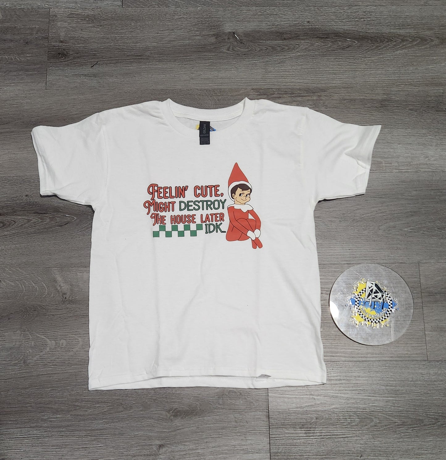Feeling Cute Christmas Boys Shirt Girls Shirt Ladies Shirt