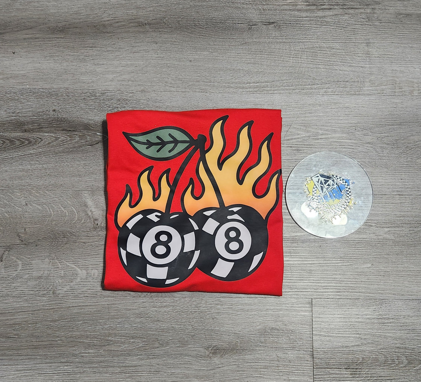 Cherry 8 Ball Boys Shirt Girls Shirt Ladies Shirt Mens Shirt