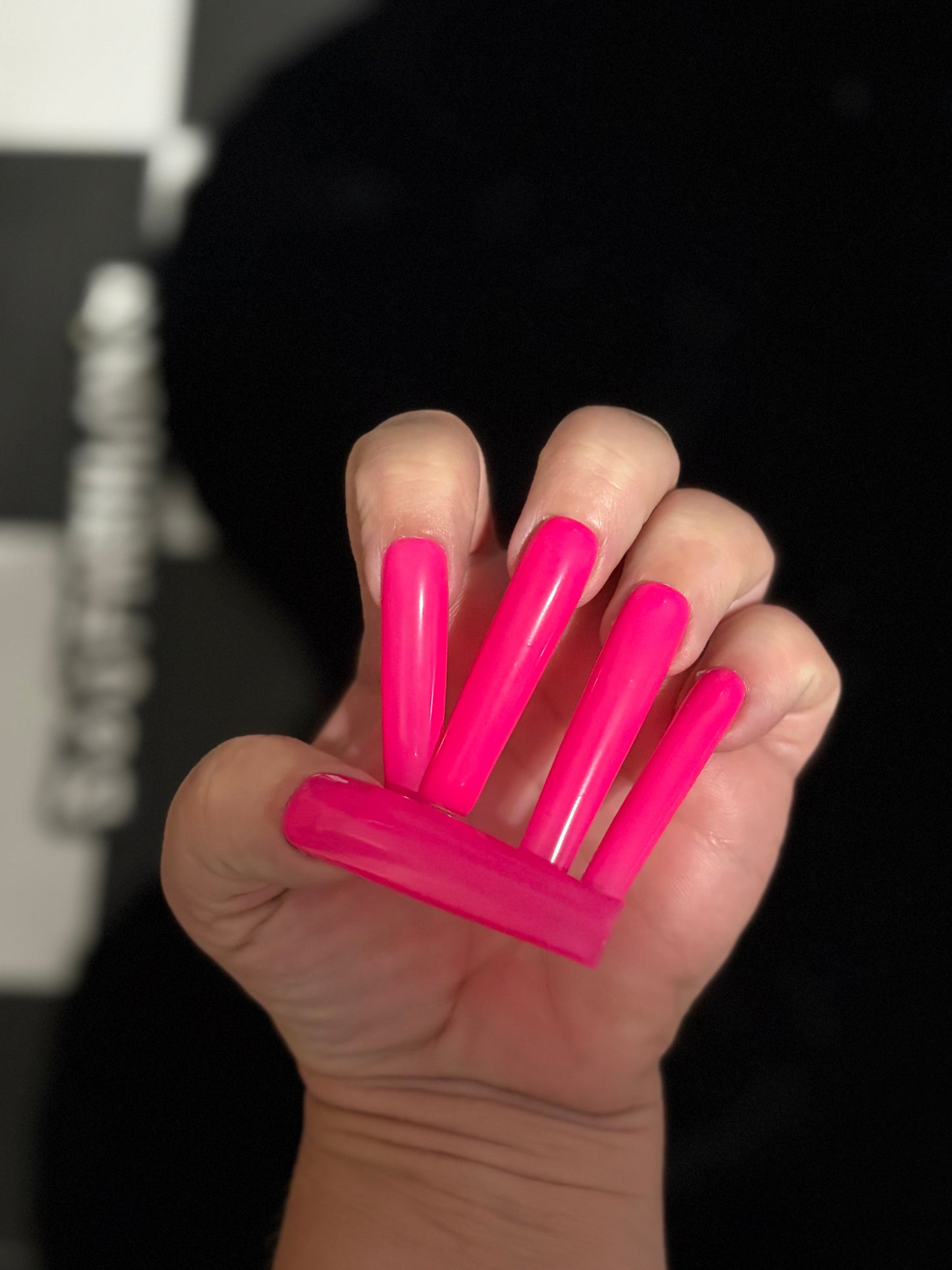 Pink XL Nails
