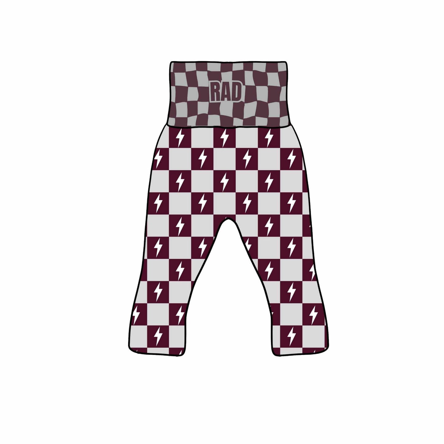 Burgundy Bolt Handmade