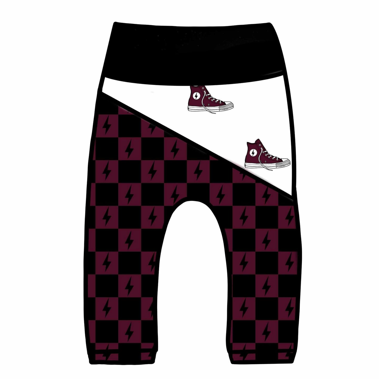 Burgundy Bolt Handmade
