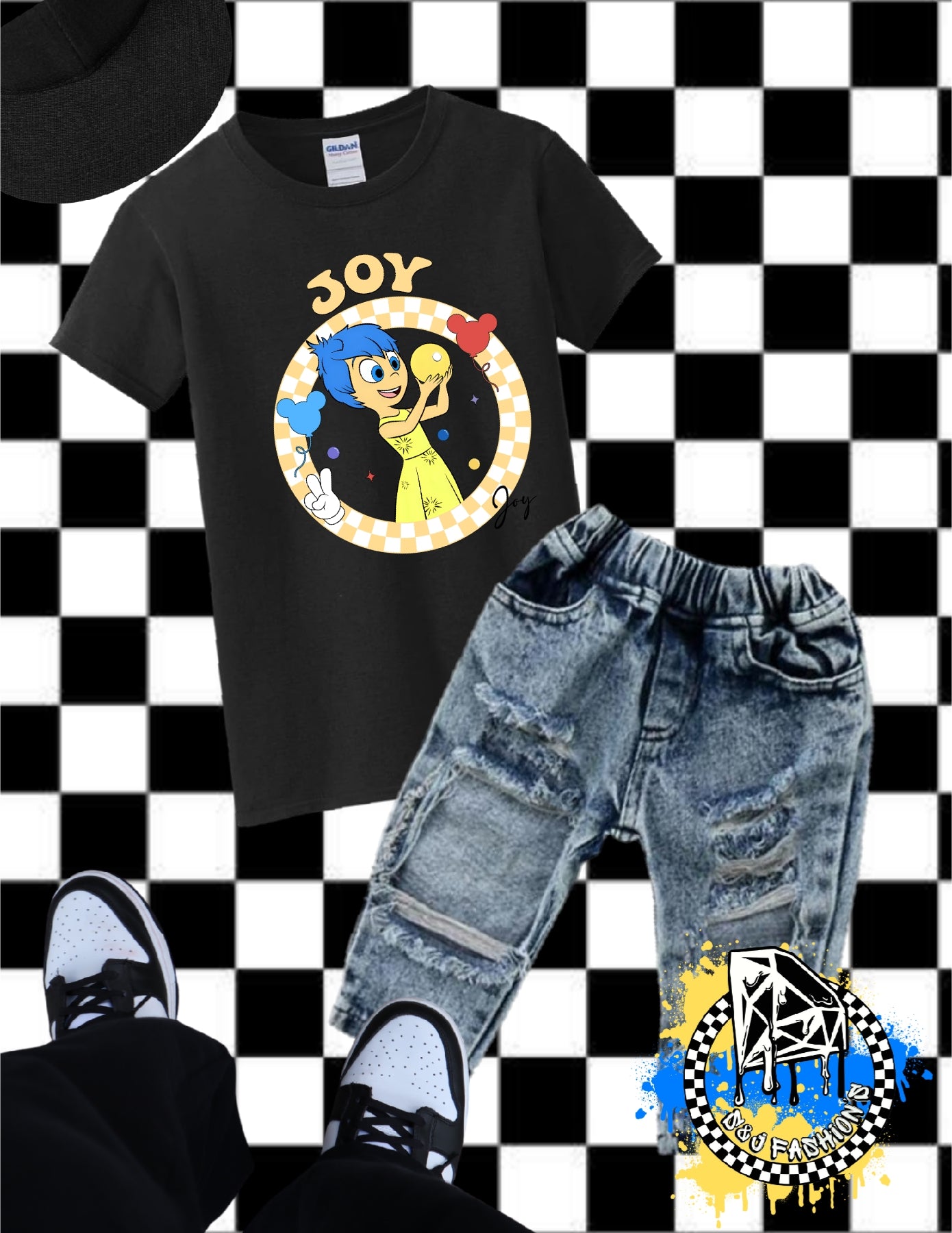 Inside Out Characters Boys Shirt Girls Shirt