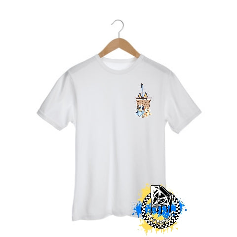 Running On Bluey & Iced Coffee Ladies Shirt Mens Shirt