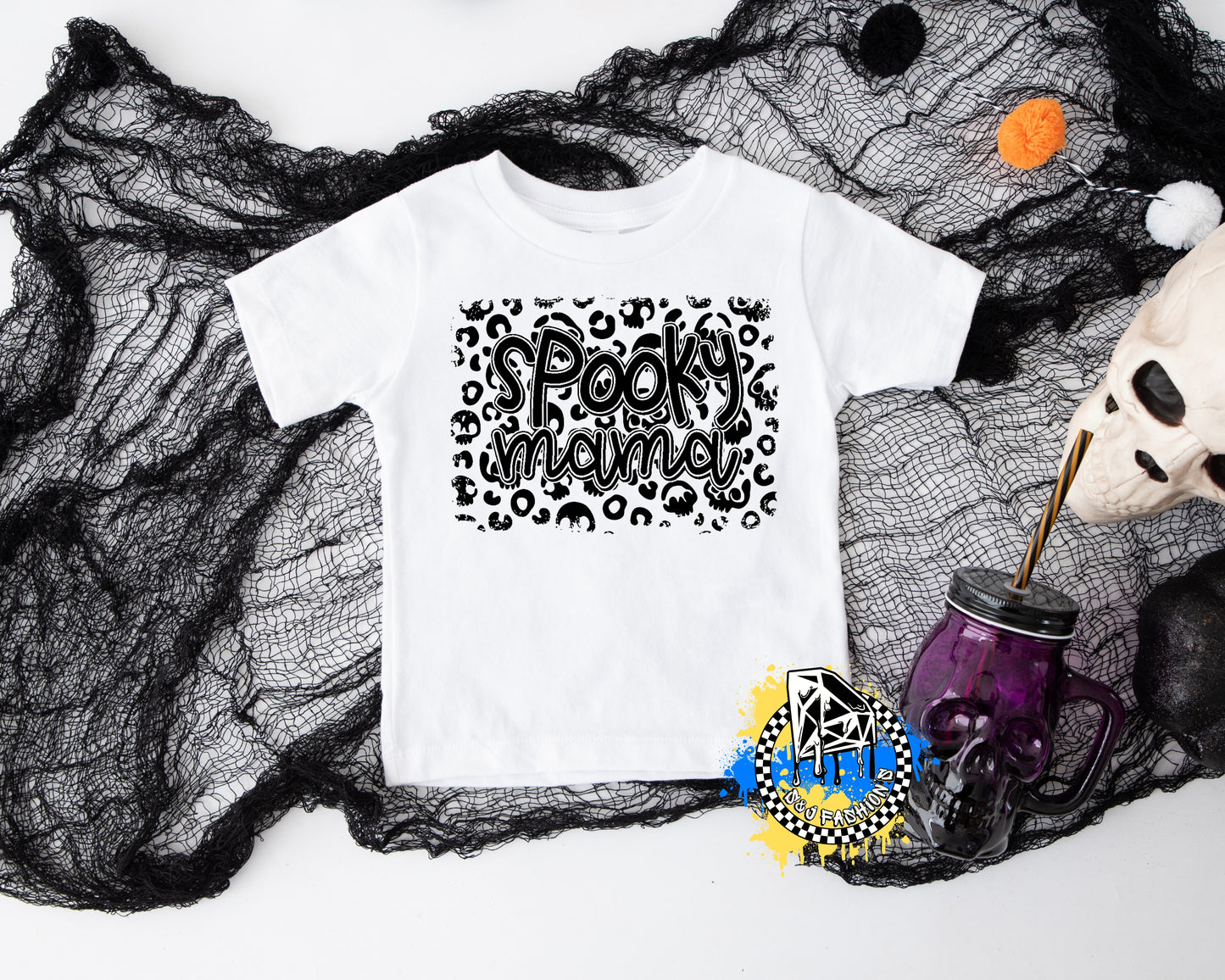Spooky Mama Halloween Ladies Shirt