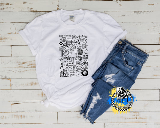 Taylor Swift Girls Shirt Ladies Shirt