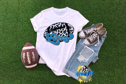 Lions Football NFL Girls Shirt Ladies Shirt