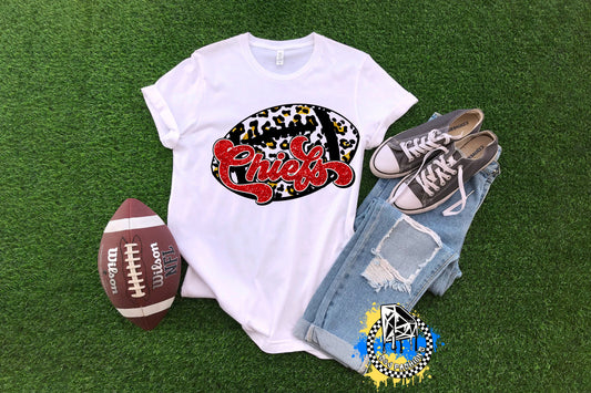 Chiefs Football NFL Girls Shirt Ladies Shirt