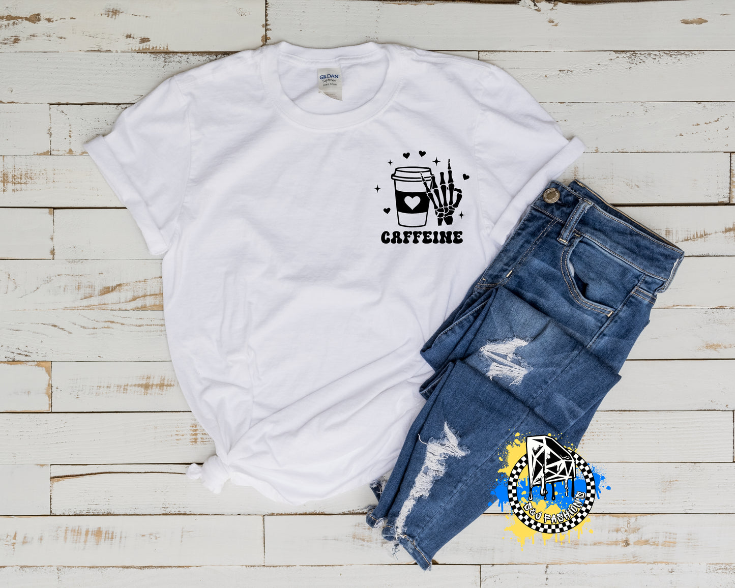 Caffeine Ladies Shirt